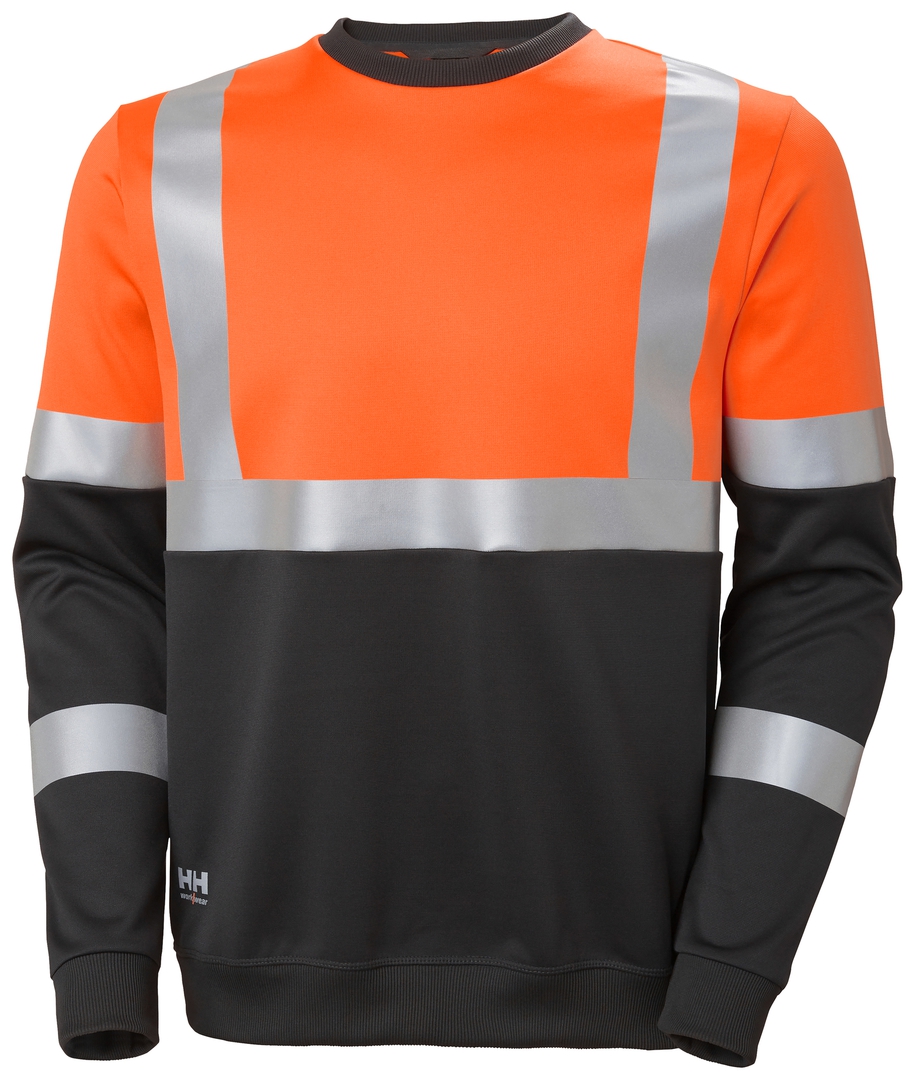 HELLY HANSEN Addvis LS-Shirt 79256 Gr. 2XL ORANGE/EBONY