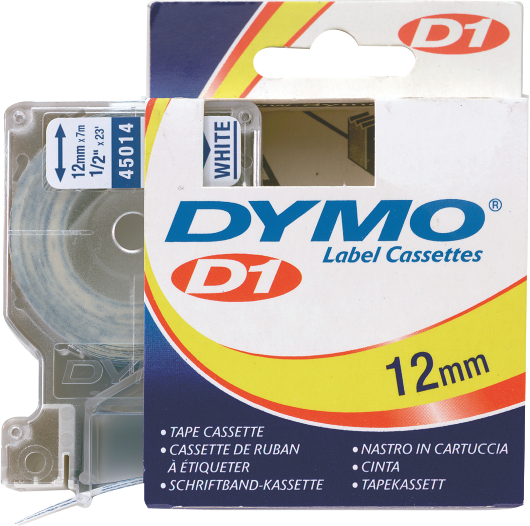 DYMO Schriftbandkassette D1 S0720670 9mmx7m sw auf tr