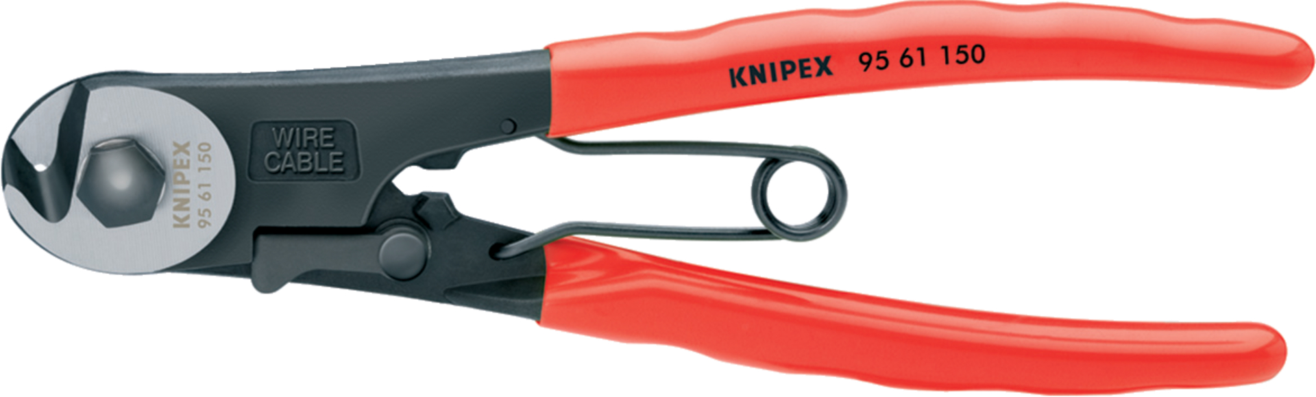 KNIPEX 95 61 150 Bowdenzugschneider schwarz atramentiert 150 mm