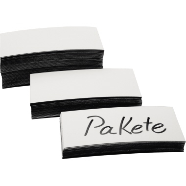 Magnetetiketten weiss 100x20mm VE 100 Stück