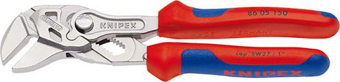 KNIPEX 86 05 250 Zangenschlüssel Mehrk. verchr. 250 mm