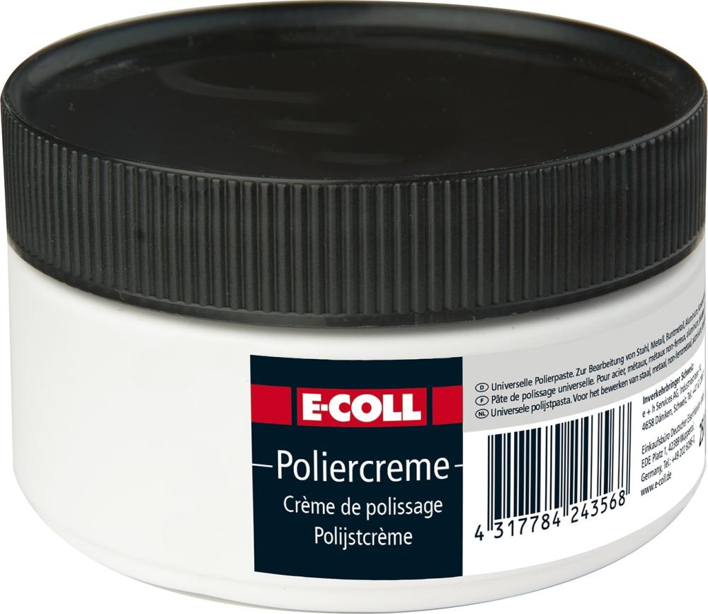 E-COLL Poliercreme wasserlöslich rot 250ml Dose