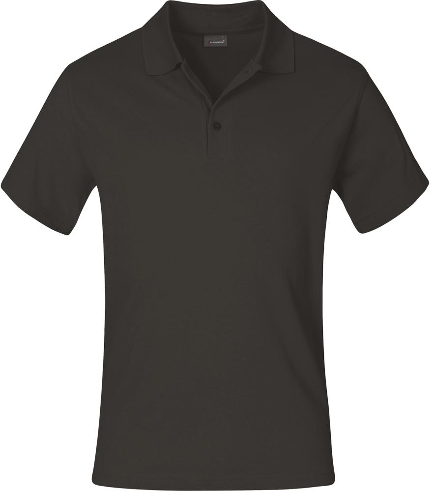 PROMODORO Mens Superior Poloshirt charcoal, Größe M