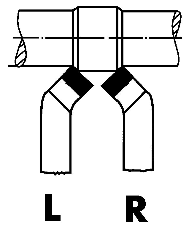 FORMAT Drehmeißel HM DIN4972 Rechts P25 / 30