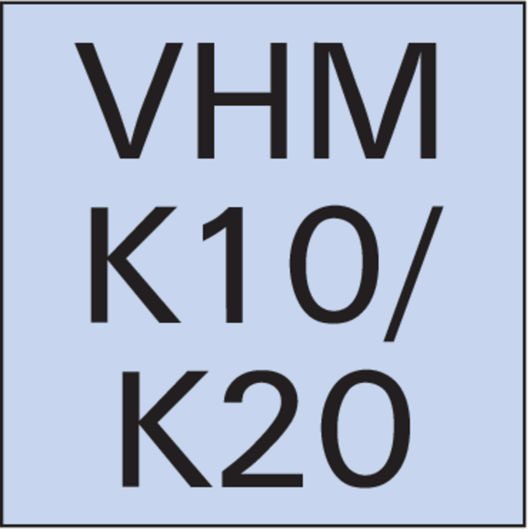 FORMAT Schaftfräser VHM 25G 6,0mm HA Z 2 W