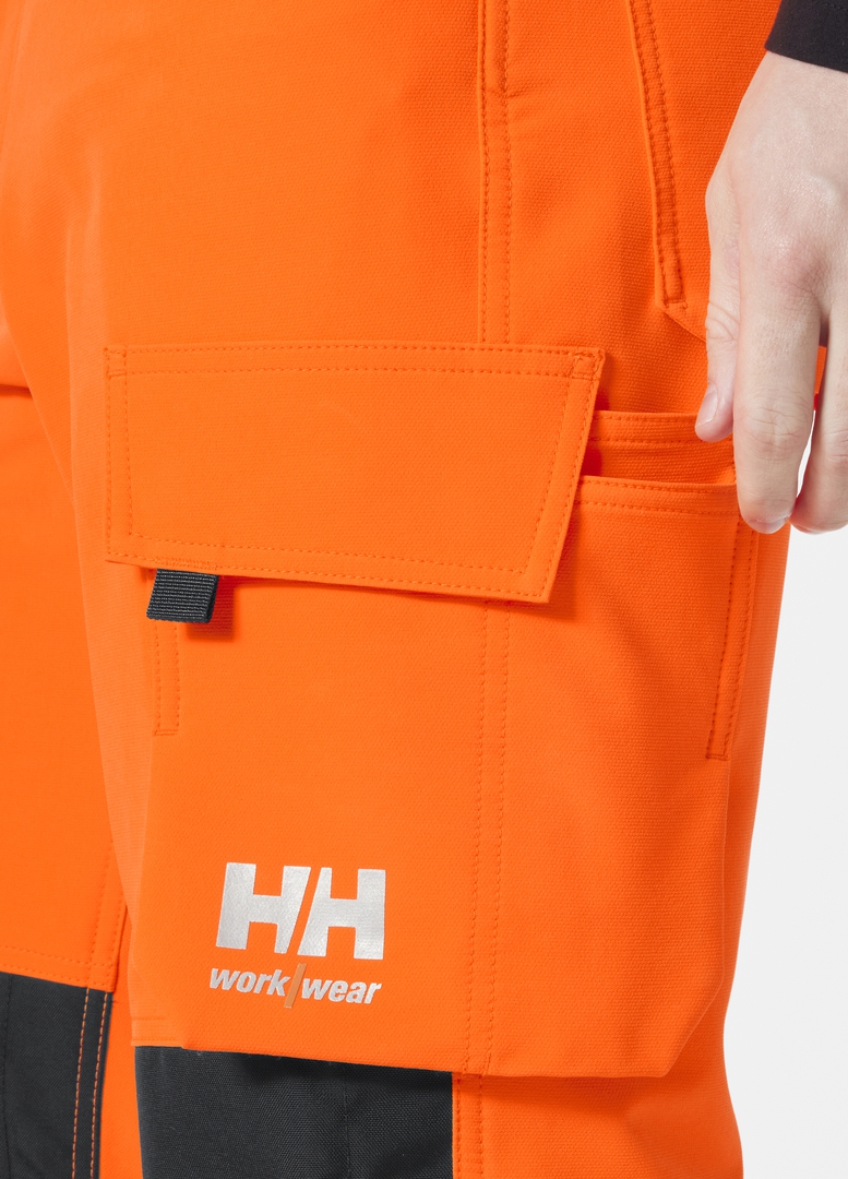 HELLY HANSEN ALNA 4X WORK PANT CL 2 77430 Gr. C148 Hivis ORANGE