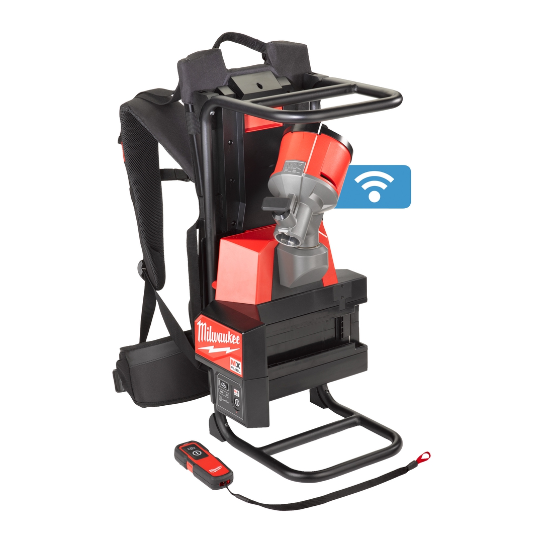 MILWAUKEE Akku-Rucksack-Betonverdichter MXFCV BP-0