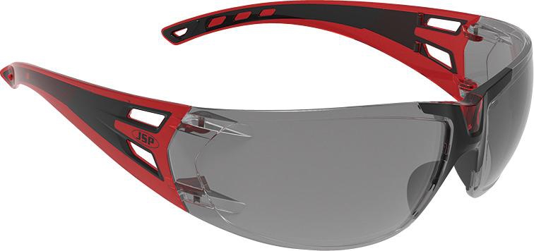 Brille Forceflex FF3 KN besch., Rahmen rot