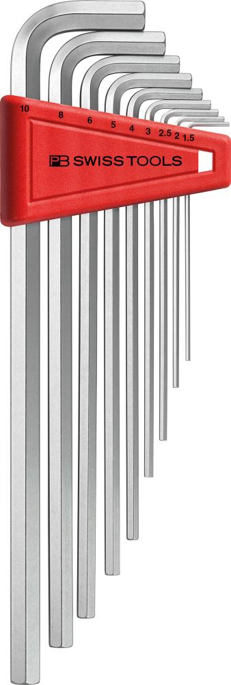 PB SwissTools Winkelschraubendreher-Satz im Kunststoffhalter, 9-tlg. 1,5-10mm