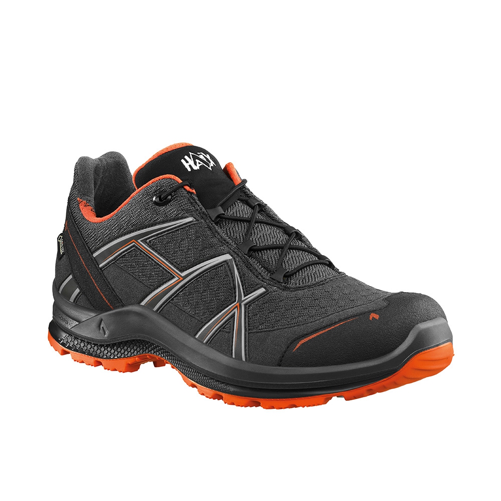 HAIX Black EAGLE Adventure 2.2 GTX low graphite-orange Goretex Gr. 47 (UK 12,0)