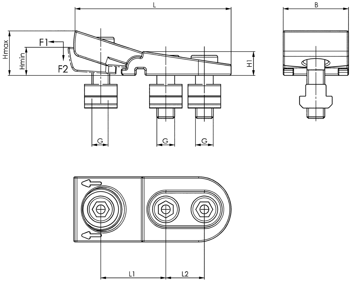 Flachspanner 6496 M20x28mm              AMF