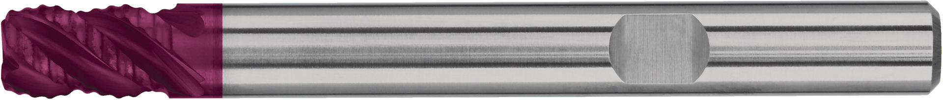 FORMAT Schruppfräser WN K X HB VHM HR Z4 6,0 mm TiAlN