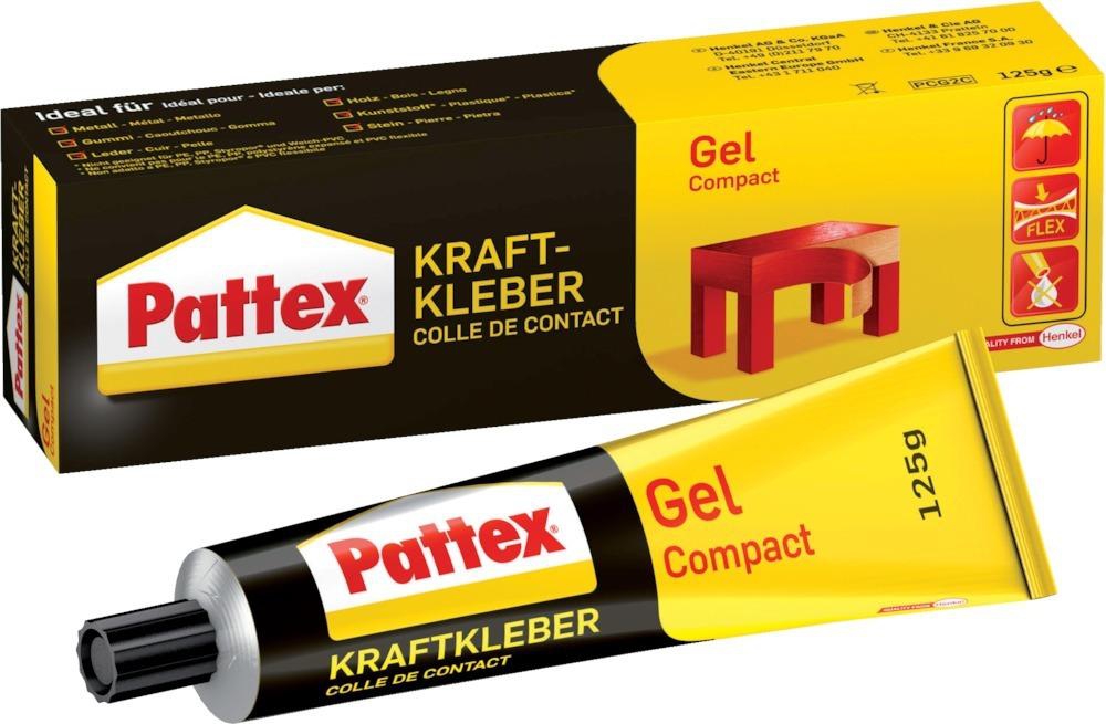 PATTEX Kraftkleber Gel Compact, 125 g Tube