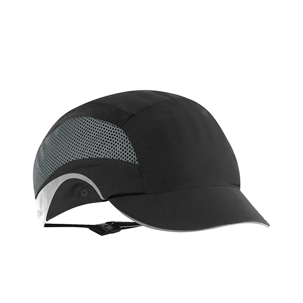 JSP Anstoßkappe "HardCap AeroLite", schwarz, Schirm 5 cm, EN 812