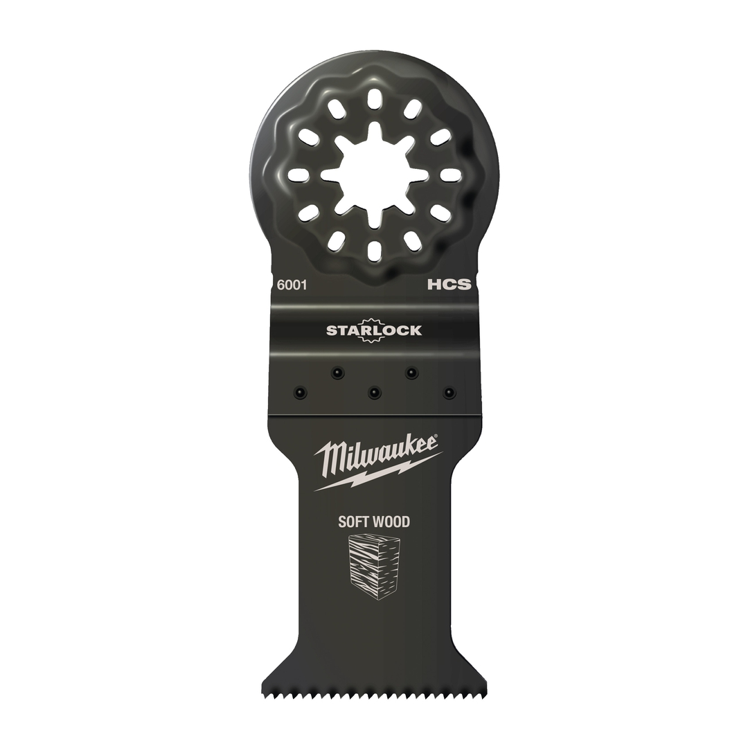 MILWAUKEE Tauchsägeblatt Starlock 35 x 42 mm für Schnitte in Holz