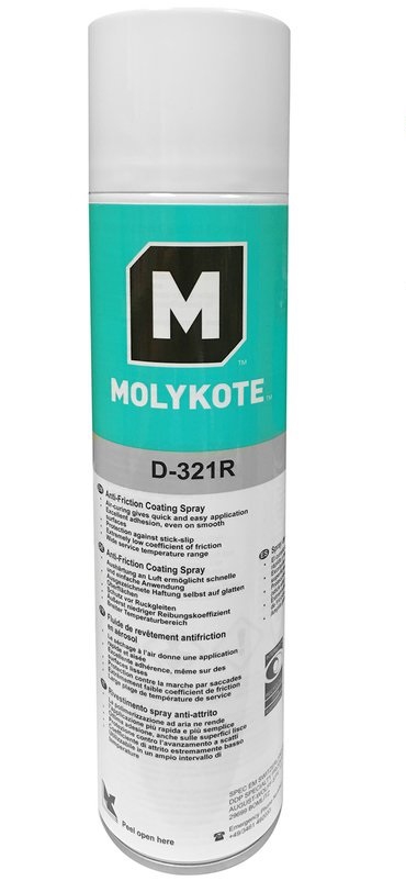 MOLYKOTE D-321 R lufthärtender Trocken- schmierstoff, 400 ml Spraydose, 4045681