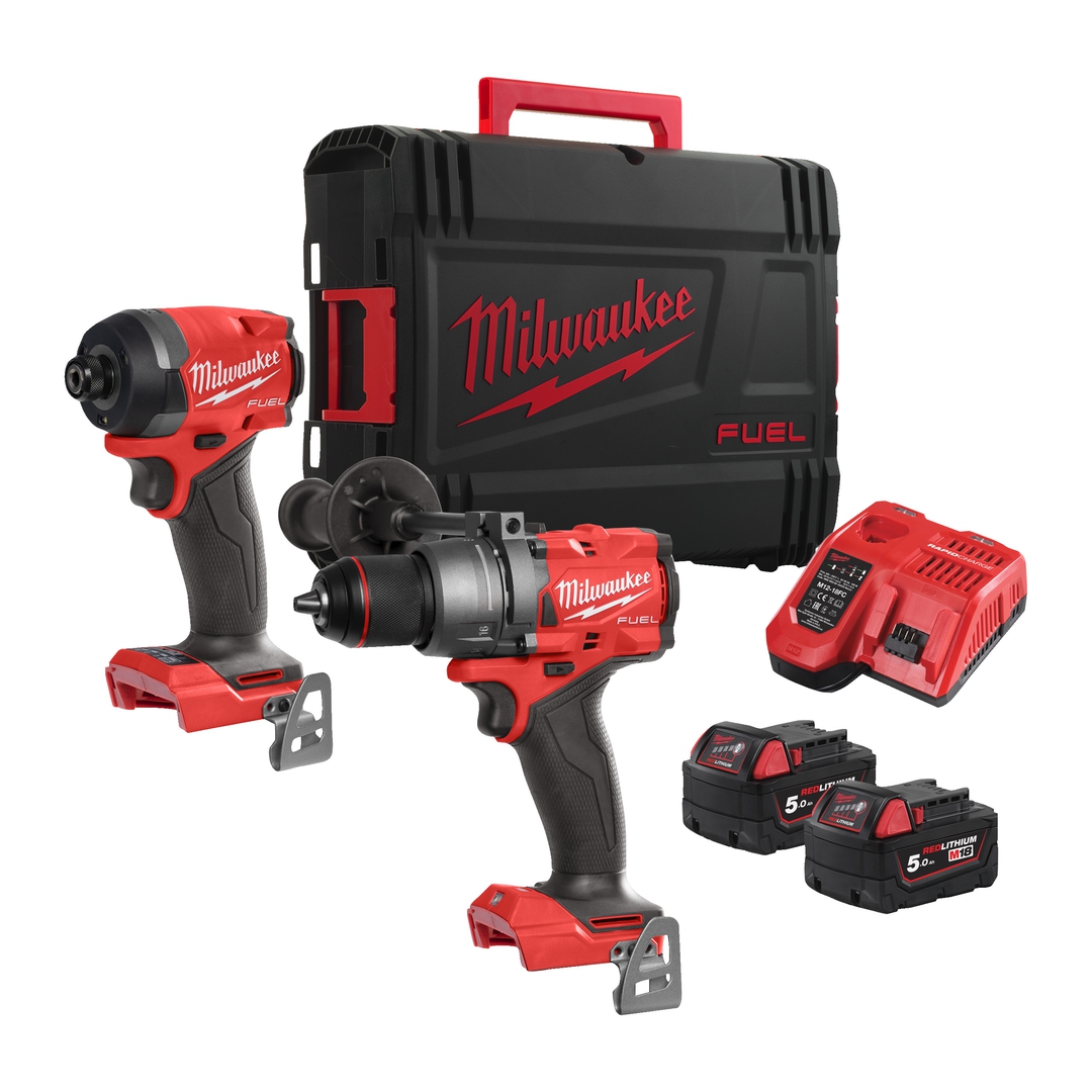 MILWAUKEE M18 FPP2A3 M18 Set M18 FPD3, M18 FID 3, 2x5,0 Ah, Ladegerät