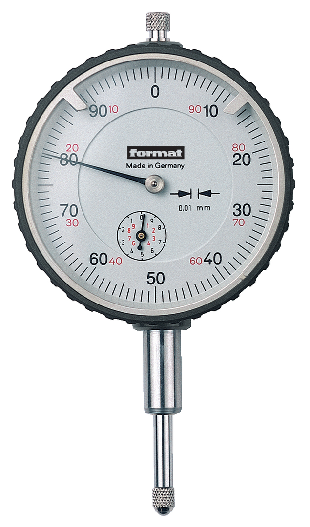 FORMAT Präzisions-Messuhr stossgeschützt D 58 mm