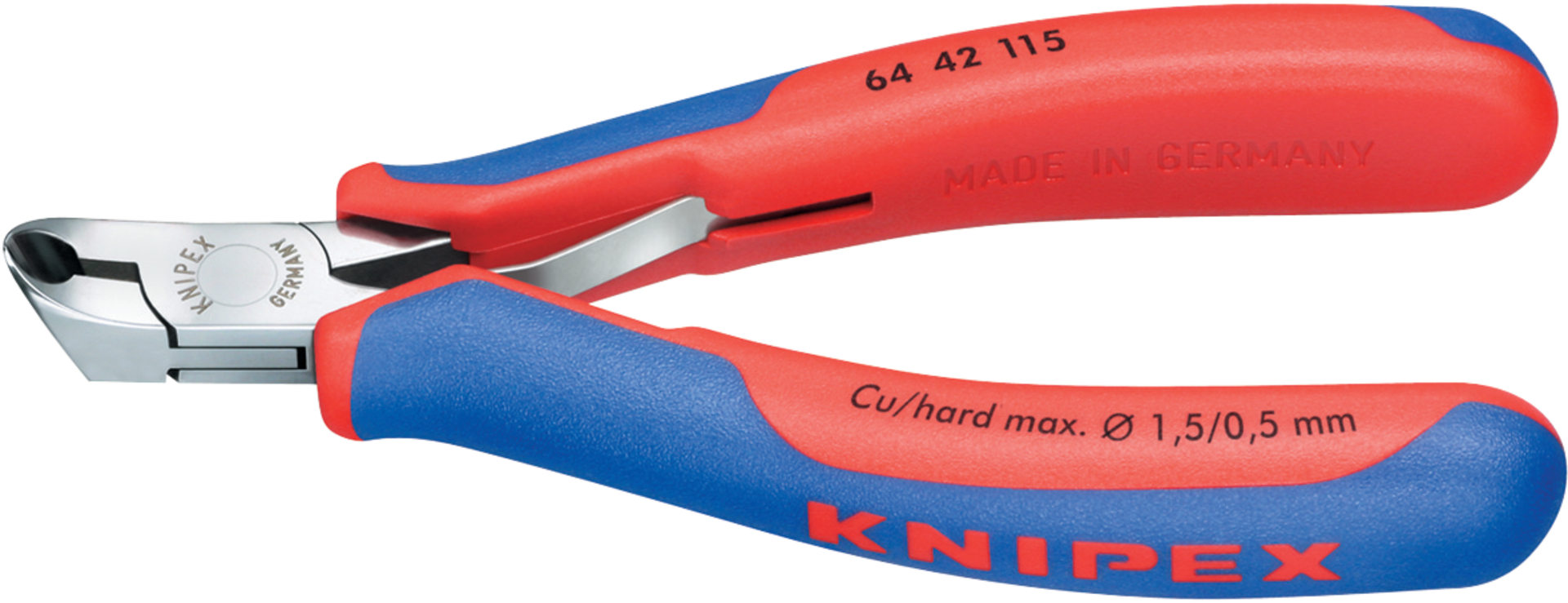 KNIPEX 64 42 115 Elektronik-Vornschneider m Mehrk. 115 mm