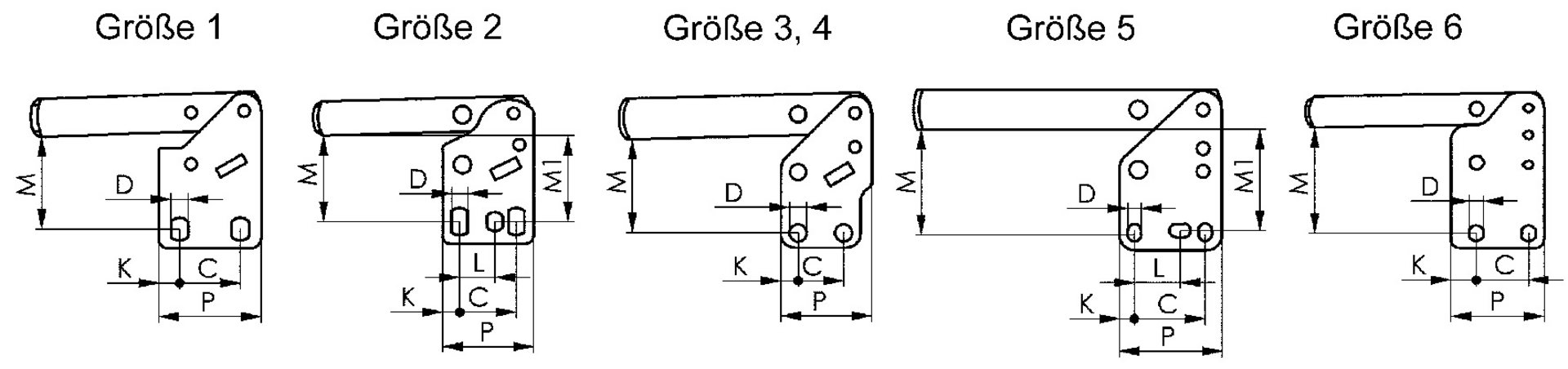 Senkrecht - Spanner 6802 Gr. 1 AMF