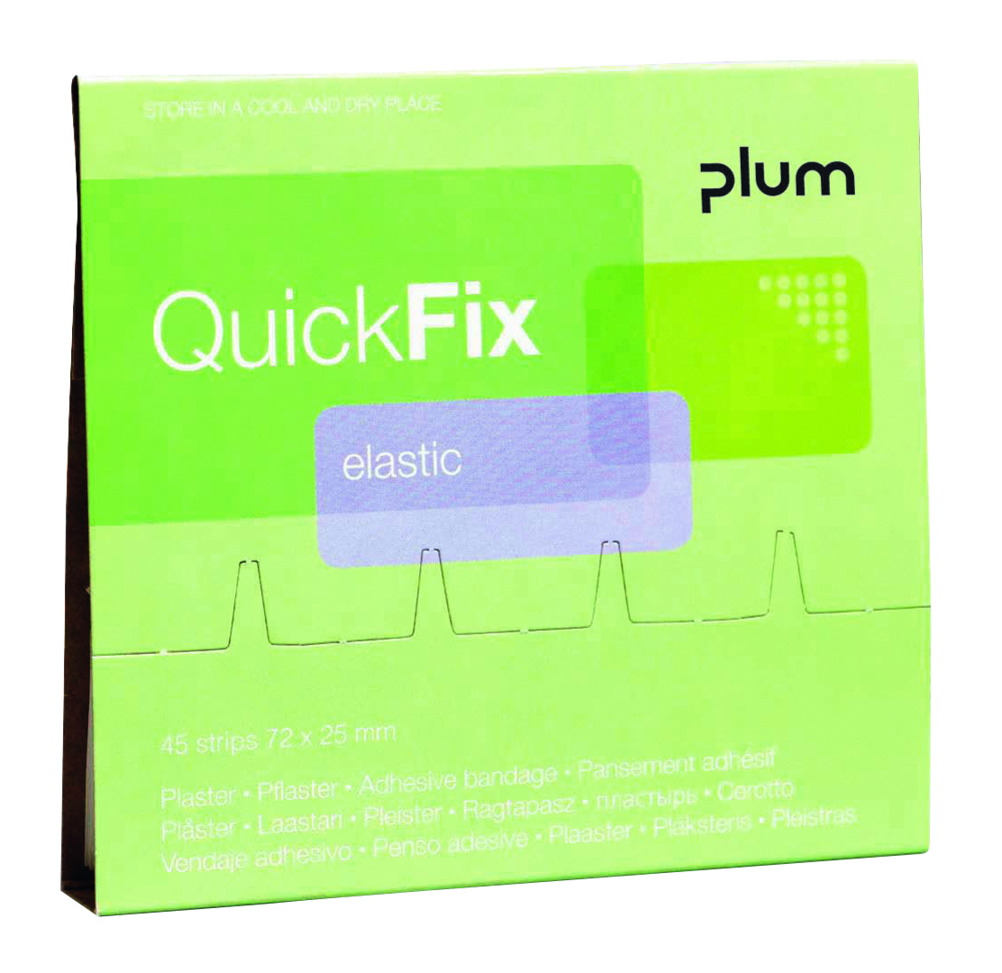 PLUM QUICKFIX Nachfüllpackung 30 Pflaster, elastisch, lang