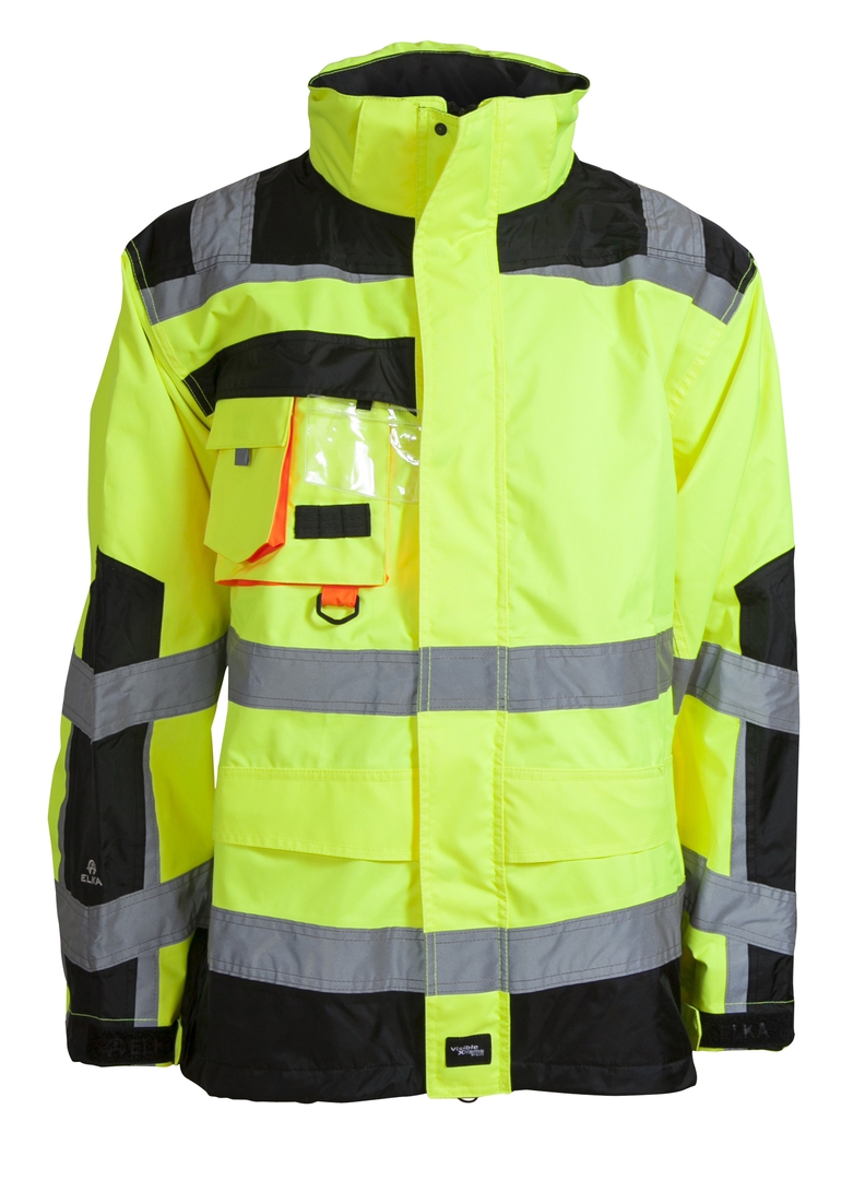 ELKA Visible Xtreme Warnschutz Parka 086004R Yellow/Black Gr. M