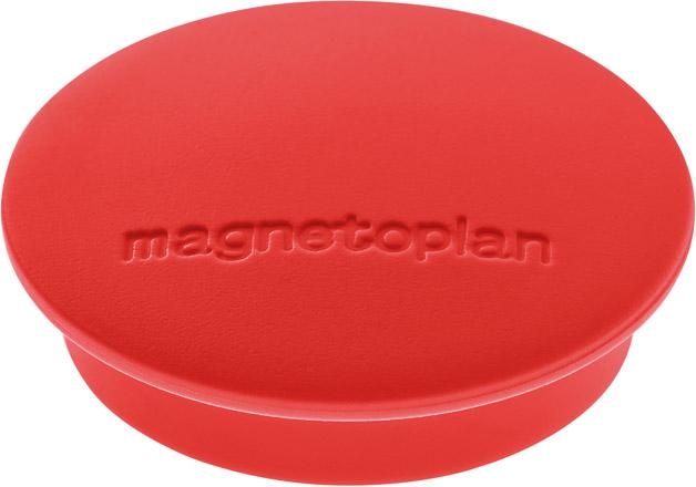 Magnet D=34mm VE=10 Haftkraft 1300 g rot