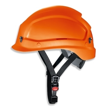 UVEX Schutzhelm pheos alpine orange kurzer Schirm Drehrad 9773.250