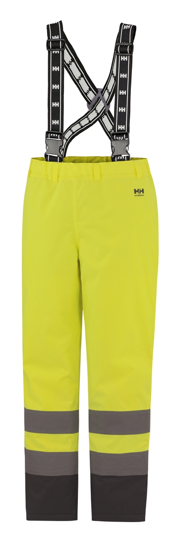 HELLY HANSEN Winter Warnschutz-Hose ALTA Gr. L, gelb/anthrazit, EN ISO 20471