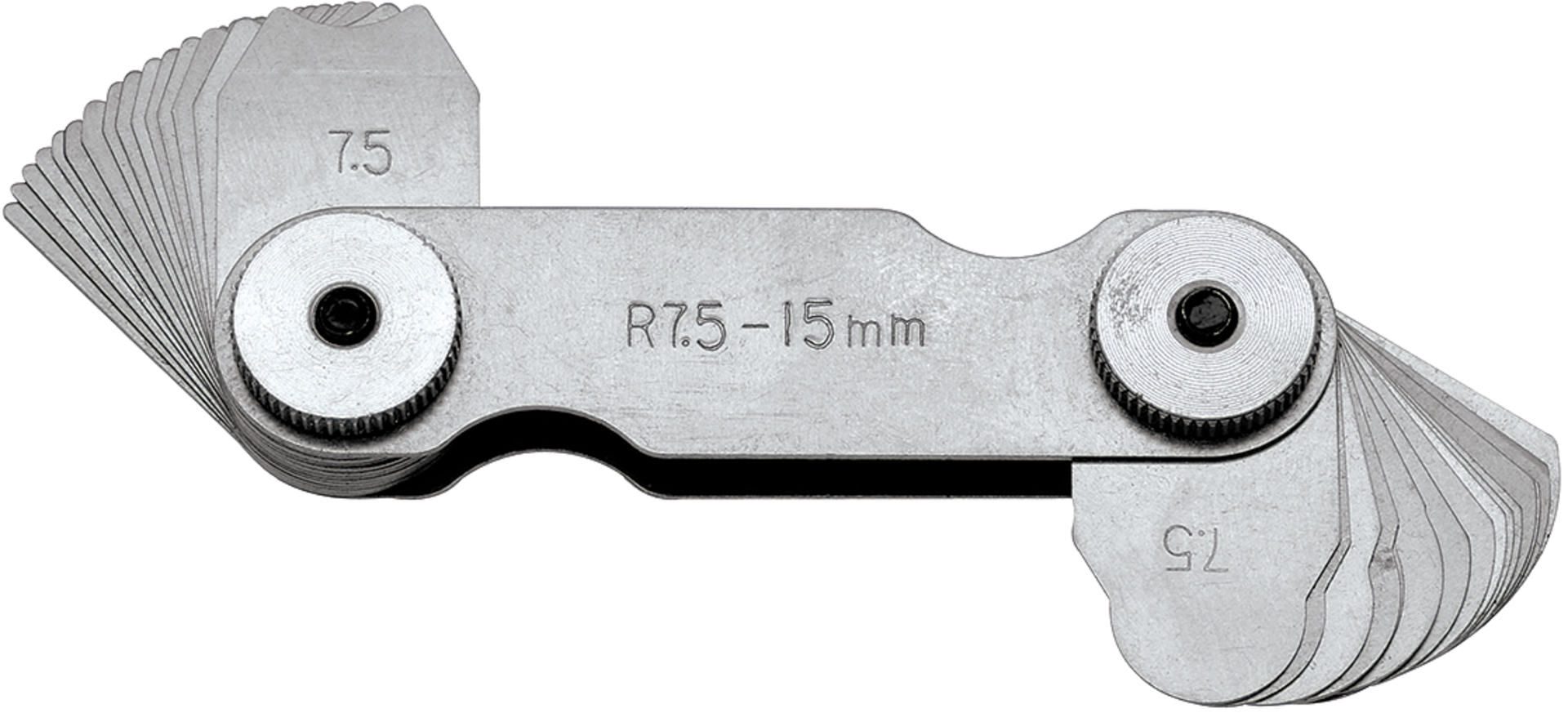 FORMAT Radienschablone 17 Blatt 1,0 - 7,0 mm