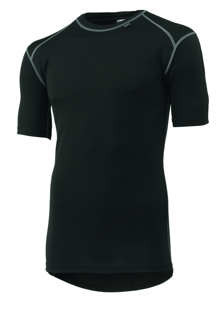 HELLY HANSEN Funktionsunterhemd kurzarm schwarz, super stretch, Gr. S