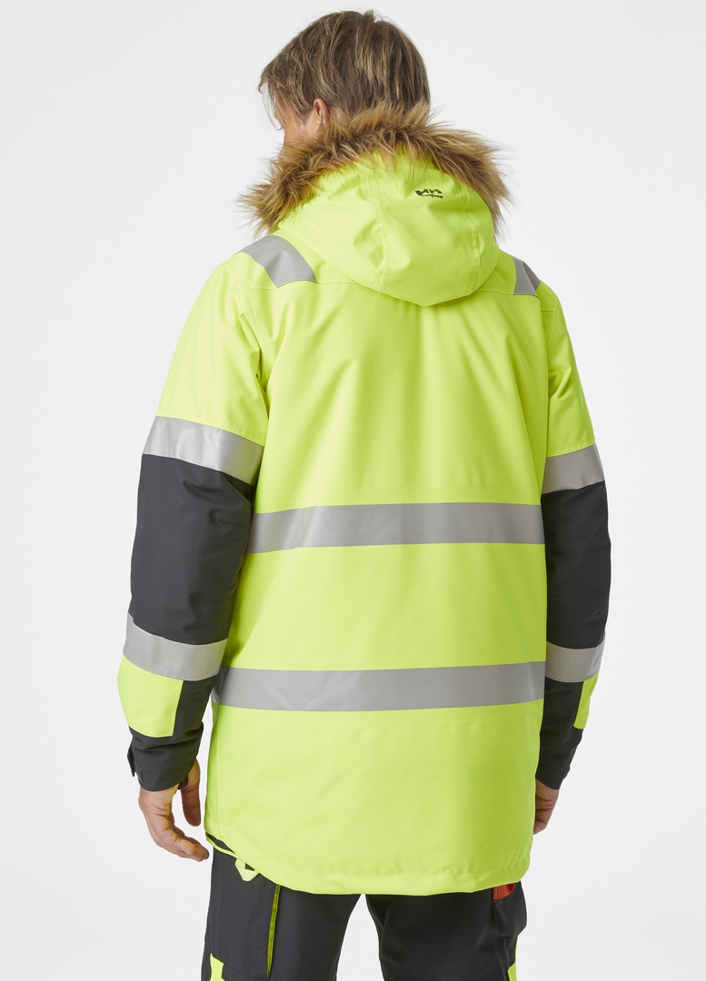 HELLY HANSEN ALNA 2.0 Winterparka 71393 yellow/ebony, Gr. XL