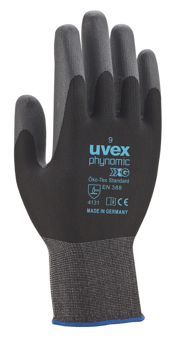 UVEX Montage-Handschuh phynomic XG planet Gr. 12 Schaumbesch schw 6007.0