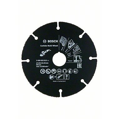 BOSCH HM-Trennscheibe Carbide Multi Wheel 125mm, 2608623013