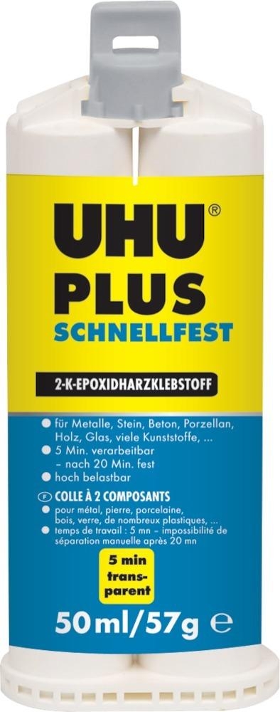 UHU PLUS SCHNELLFEST 50ml Doppelkammerkartusche