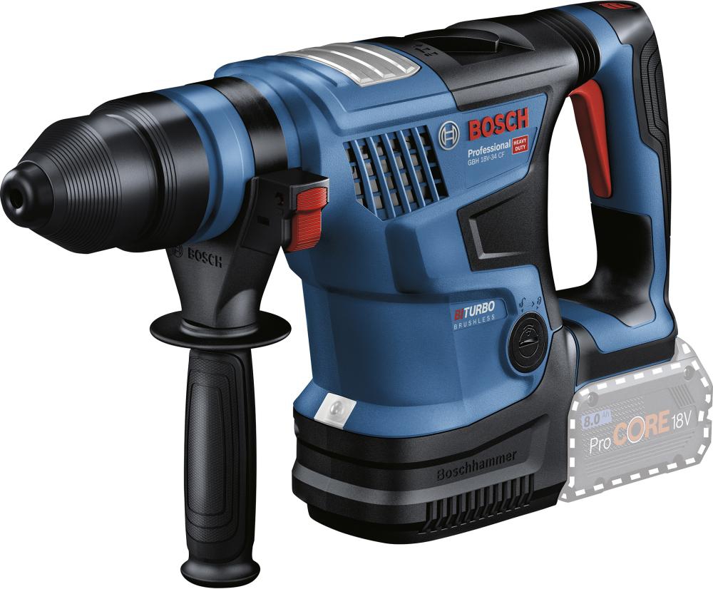 BOSCH Akku-Bohrhammer GBH 18V-34 CF solo CLC