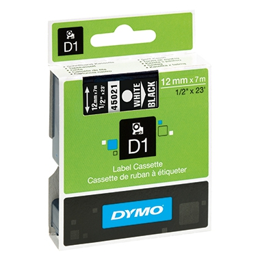 DYMO Schriftbandkassette D1 S0720670 9mmx7m sw auf tr