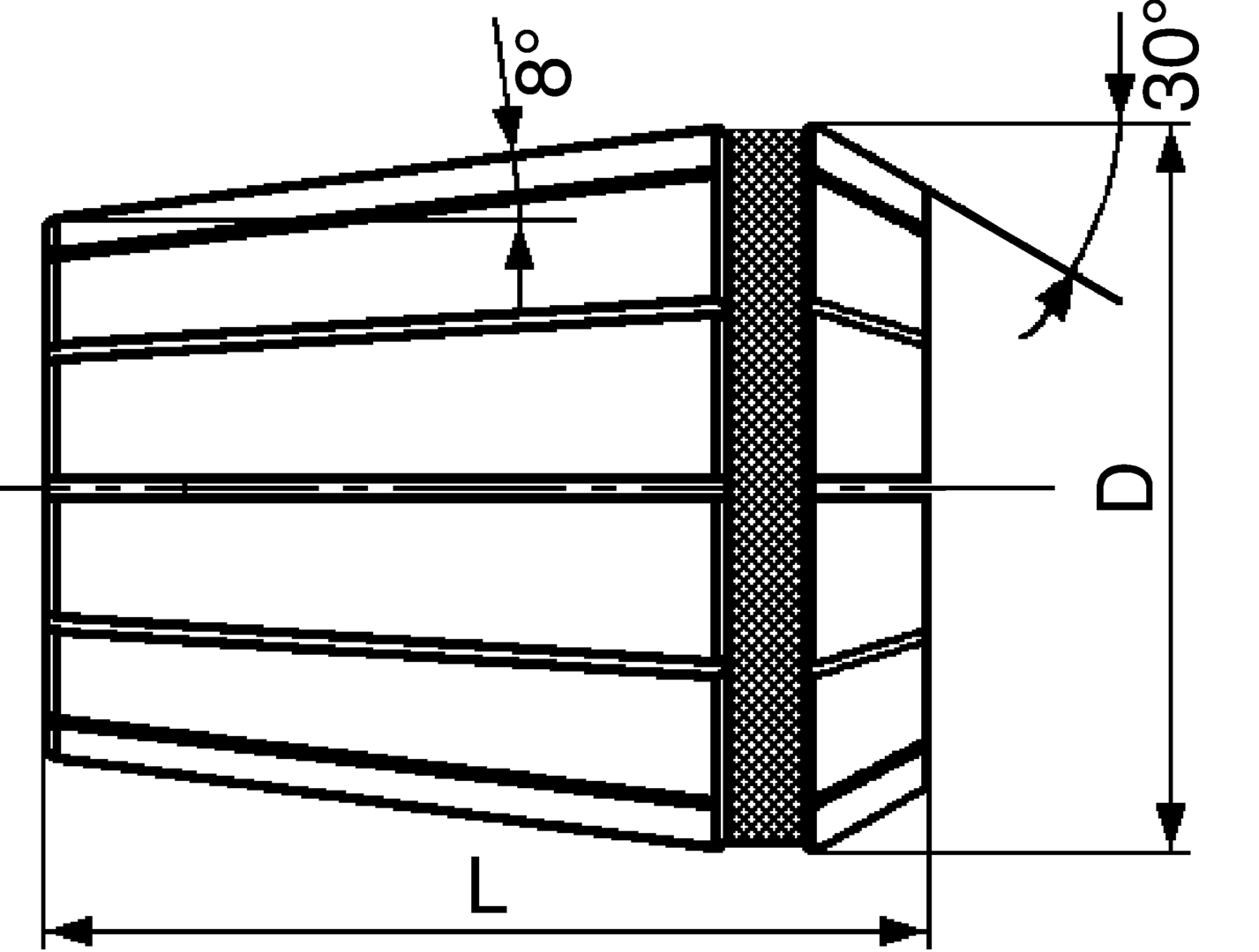 Spannzange D6499B HP25 1,0mm            Fahrion