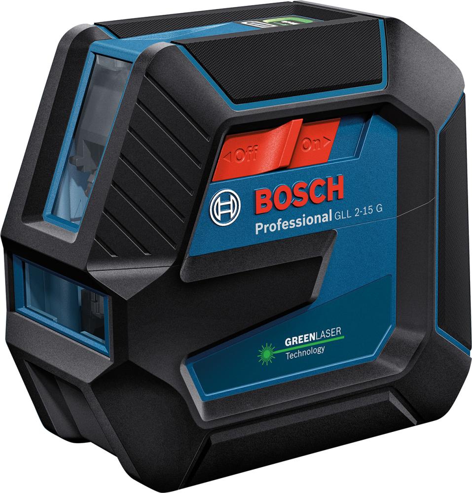 BOSCH Linienlaser GLL 2-15 G mit 4xAA Batterien + Stativ