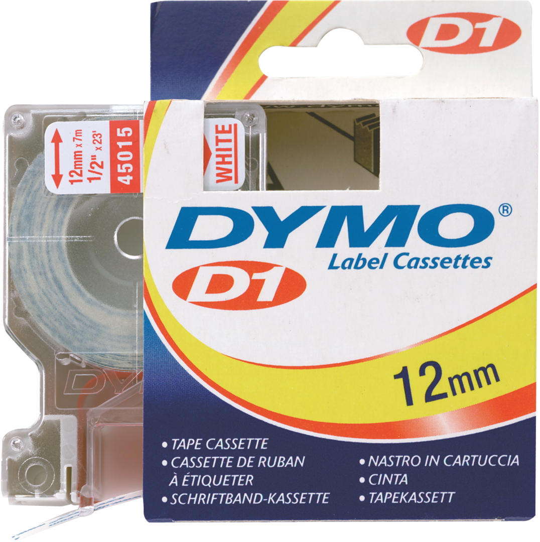 DYMO Schriftbandkassette D1 S0720670 9mmx7m sw auf tr