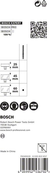 BOSCH Zentrierbohrer Expert Power Change Plus