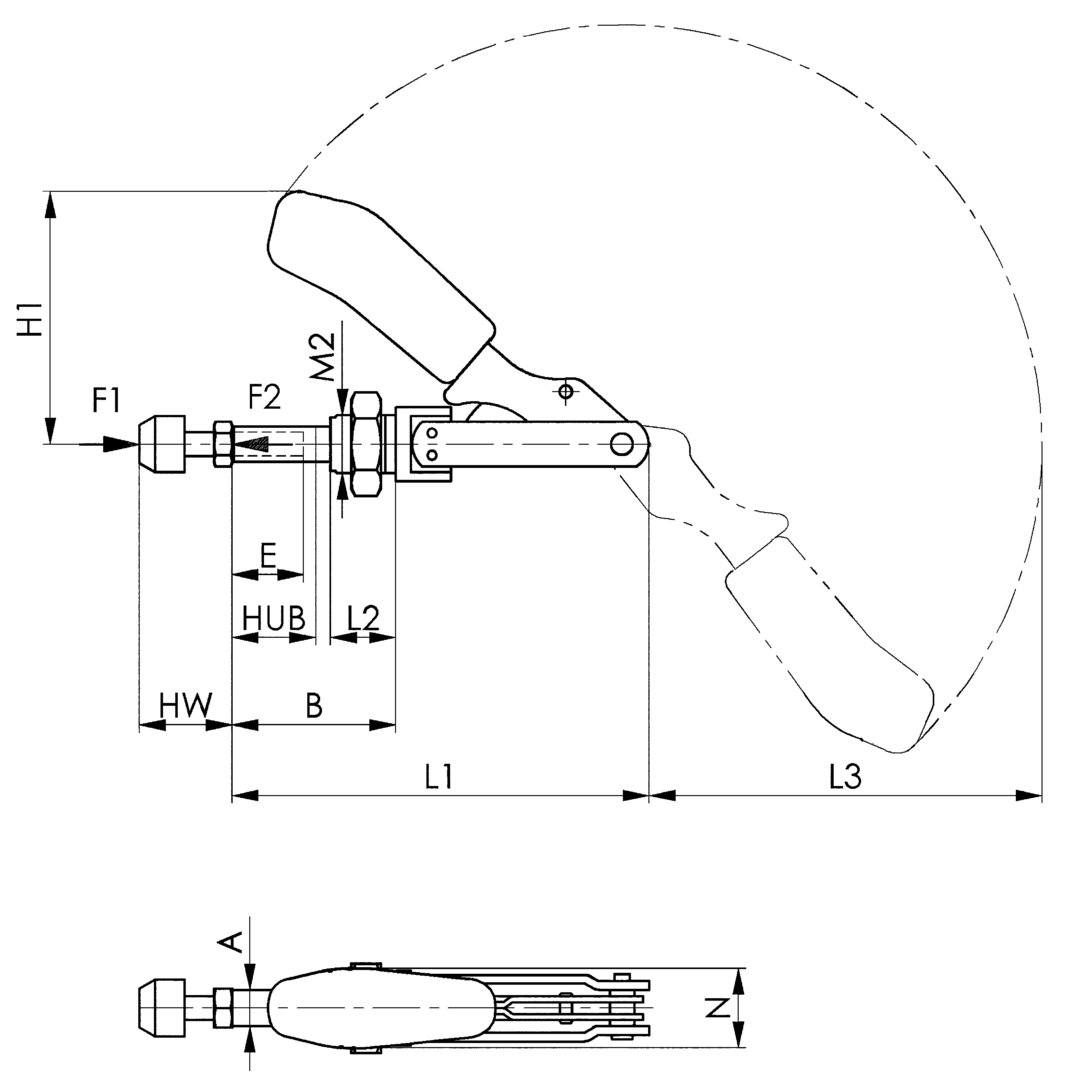 Schubstangensp. 6840 Gr.5 M27              AMF