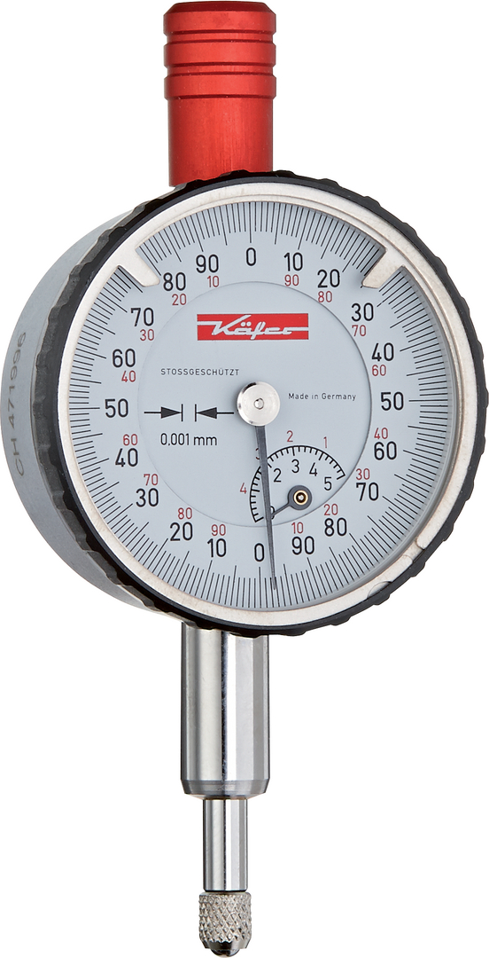 KÄFER Präzisions-Feinmessuhr inkl. Prüfzertifikat