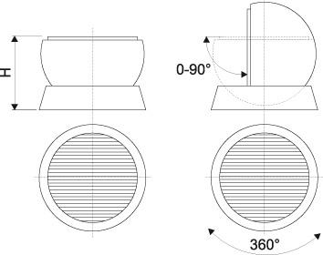 FLAIG Magnetspannkugel ERGOball silber 100 mm