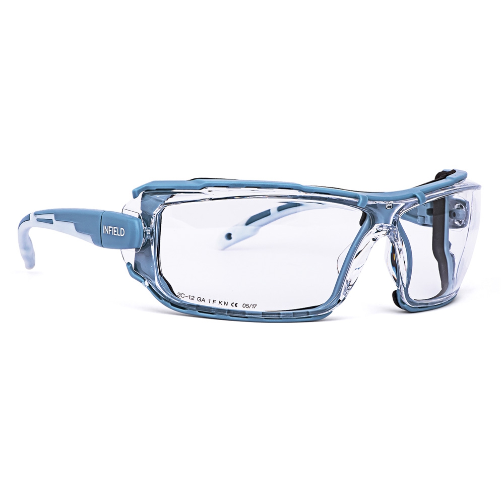 INFIELD Schutzbrille Milor PC HC AF AS UV, blau, 9232 006