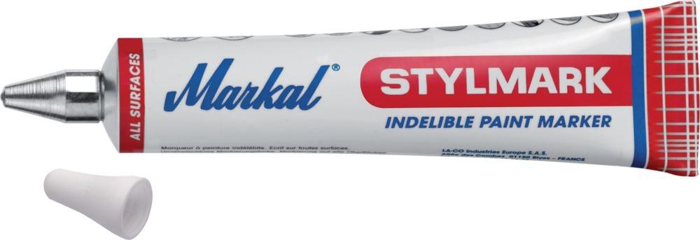 MARKAL Tubenschreiber STYLMARK weiss, 50 ml Tube