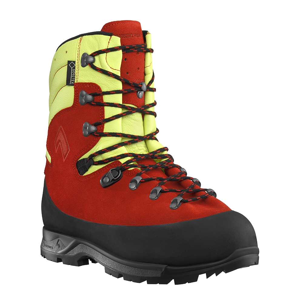 HAIX PROTECTOR FOREST 2.1 GTX red/yellow, Goretex, Gr. 48 (UK 13,0)