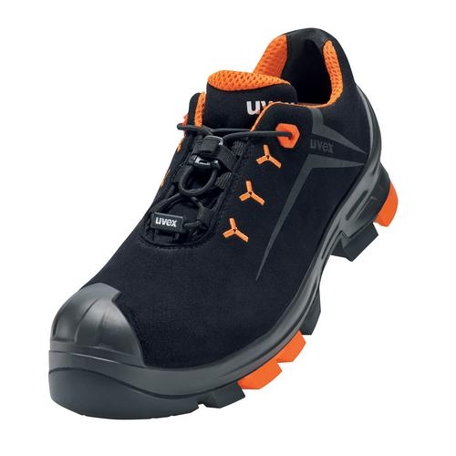 UVEX 2 Sicherheits-Halbschuh Gr. 45 W11 S3L ESD SR schw/orange 6508.2