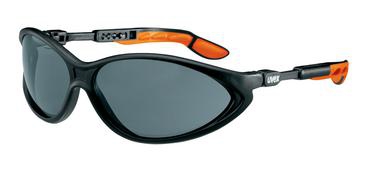 UVEX Schutzbrille cybric sapphire AS gr 23% schw/orange 9188.076