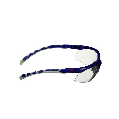 3M Schutzbrille Solus blau/graue Bügel integr. Lesebereich (+2,5) S2025AF-BLU